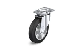 ALEV Swivel castors with plate