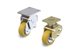 ALTH Spring loaded fixed castors