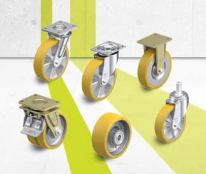 Blickle Extrathane® Wheel and castor series 