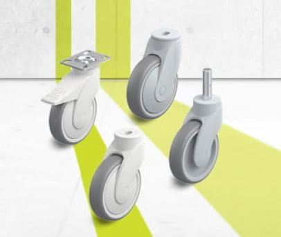 Blickle FLOW and Blickle WAVE synthetic castors