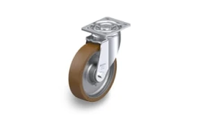 GB Swivel castors with plate