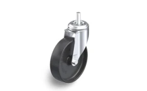 POA Swivels castors with threaded pin