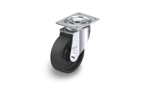 POHI swivel castors with plate