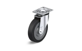 SE Swivel castors with plate