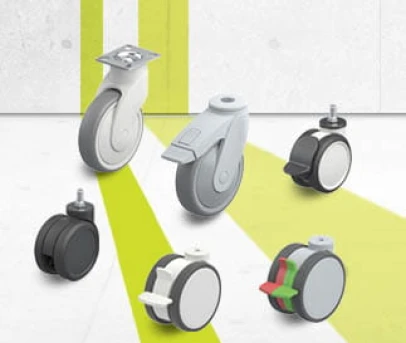 Synthetic castors