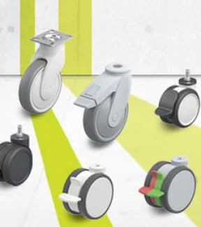 Synthetic castors